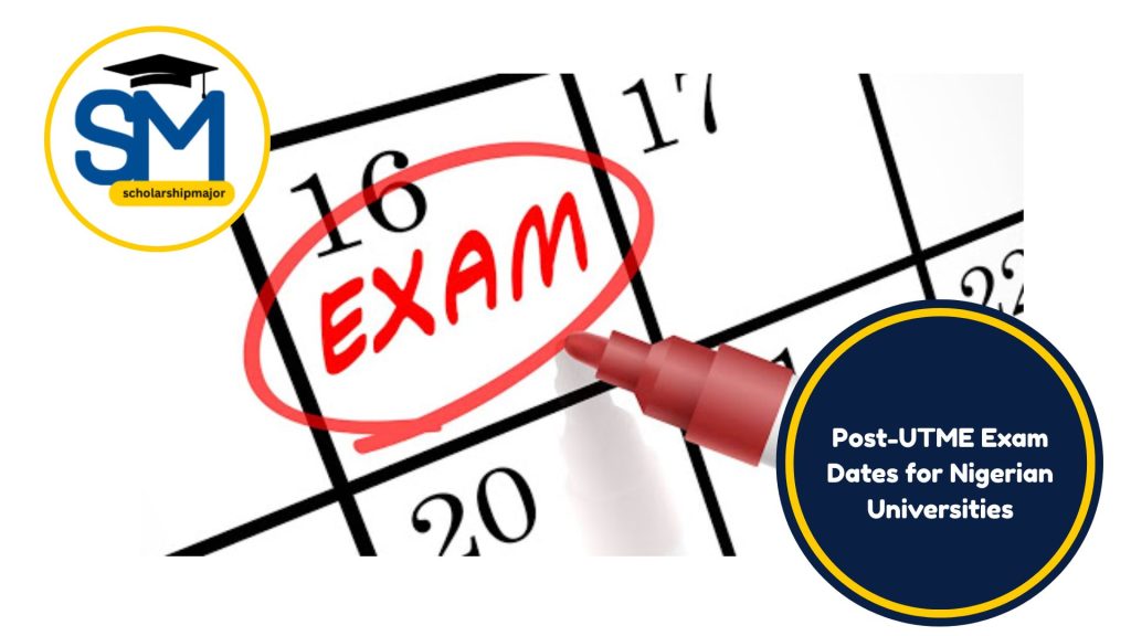 Post-UTME Exam Dates for Nigerian Universities in 2026